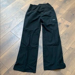 Cherokee maternity scrub pants black size XS